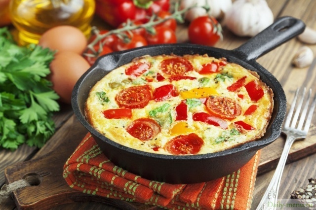 Итальянский омлет Фритатта (Frittata). Фото: shutterstock