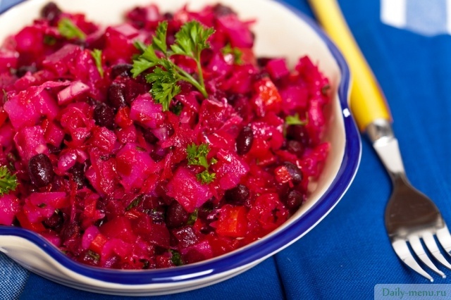 Винегрет с фасолью. Фото: Shutterstock