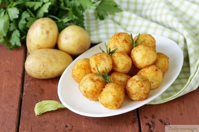 Картофельные крокеты с сыром. Фото: shutterstock