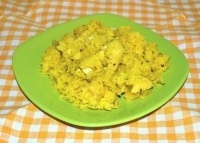 Рис с курицей и ананасом по-тайски
