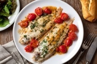 Рыба запеченная по-итальянски