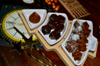 Шоколадно-миндальные кето-конфеты