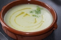 Суп-пюре с корнем фенхеля