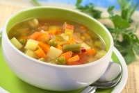 Постный овощной суп без масла