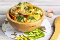 Ленивая курица с овощами