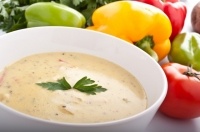 Крем-суп сливочный с овощами