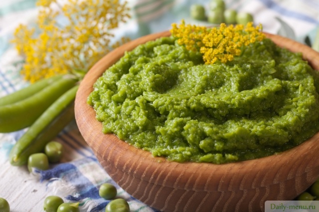 Фото: <a href="https://ru.depositphotos.com/75806567/stock-photo-mashed-green-peas-close-up.html">Depositphotos.com</a>