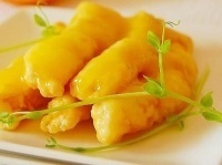 Рыба по-китайски в апельсиново-лимонном соусе