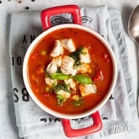 Томатно-имбирный суп
