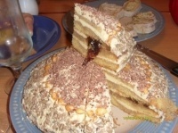 Торт с кремом из манки «Домашний»