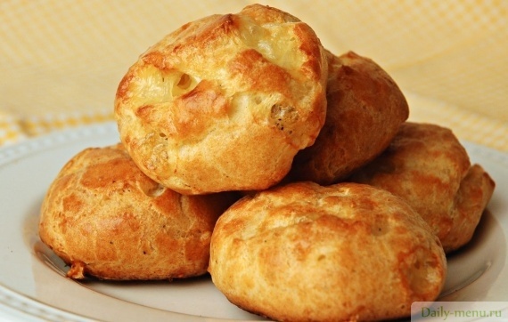 Заварные булочки с сыром —  Гужеры (Gougères) 