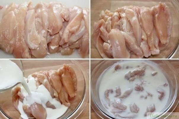 Когда хочется чего-то полезного и вкусного, а времени на готовку мало - на помощь придет это блюдо. Куриная грудка, тушеная в кефире - это быстро, диетично, низкокалорийно и вкусно. Куриная грудка, тушеная в кефире
