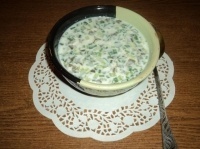 Холодный щавелевый суп - холодник (белорусская кухня)
