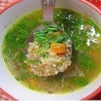 Суп ячневый с овощами