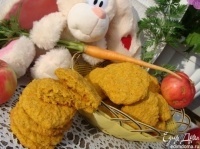 Печенье кукурузное с морковью и отрубями