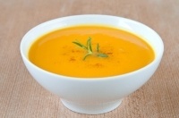 Сладкий суп-пюре из тыквы