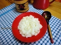 Рисовая каша на молоке с водой