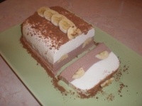 Бананово-творожный десерт