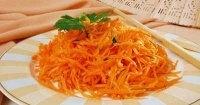 Салат "Морковь с чесноком"